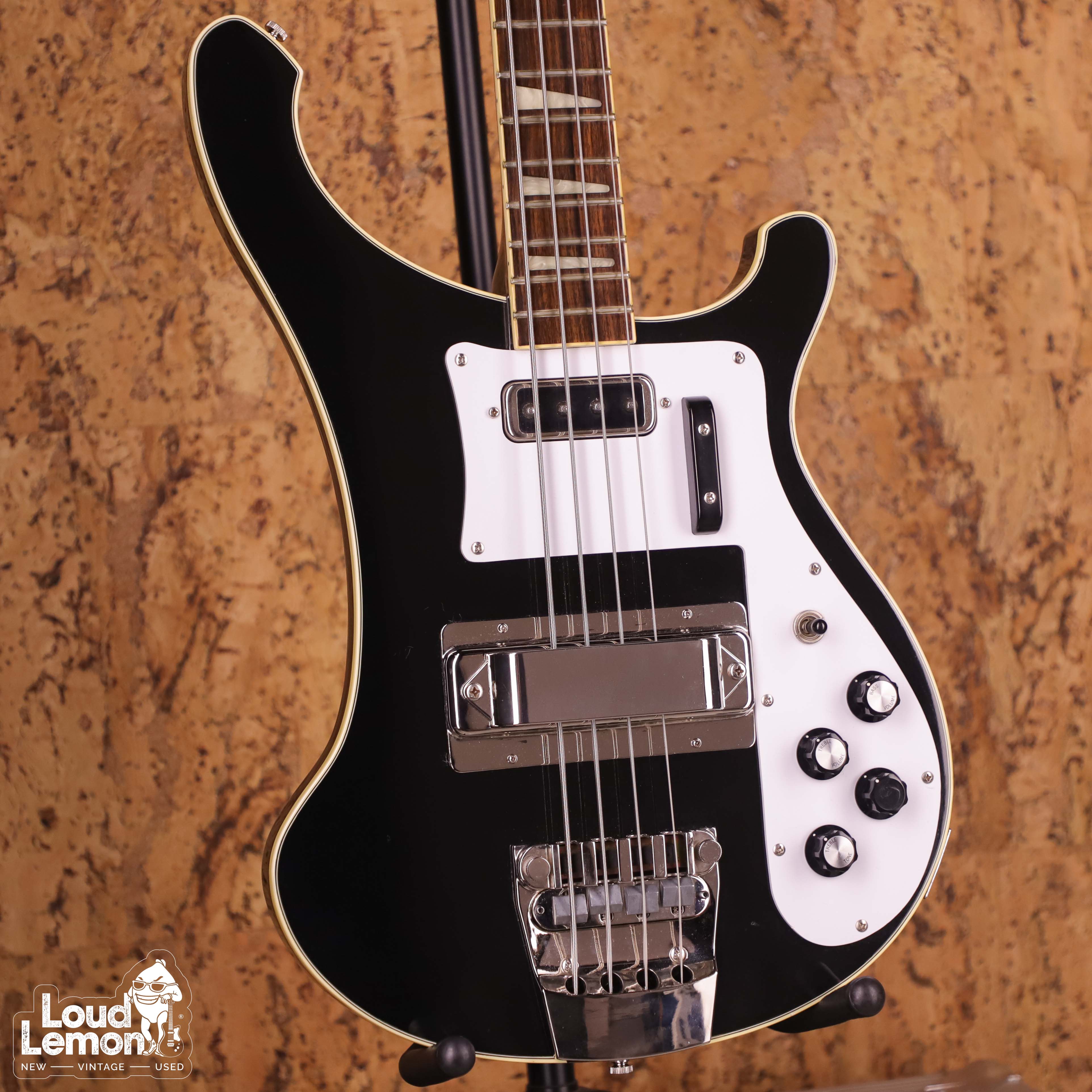 Greco RB700 Rickenbacker Style Bass Black 1980 Japan бас-гитара